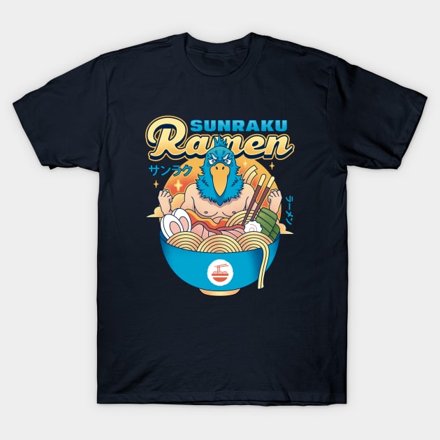 Bird Head Ramen T-Shirt by Lagelantee